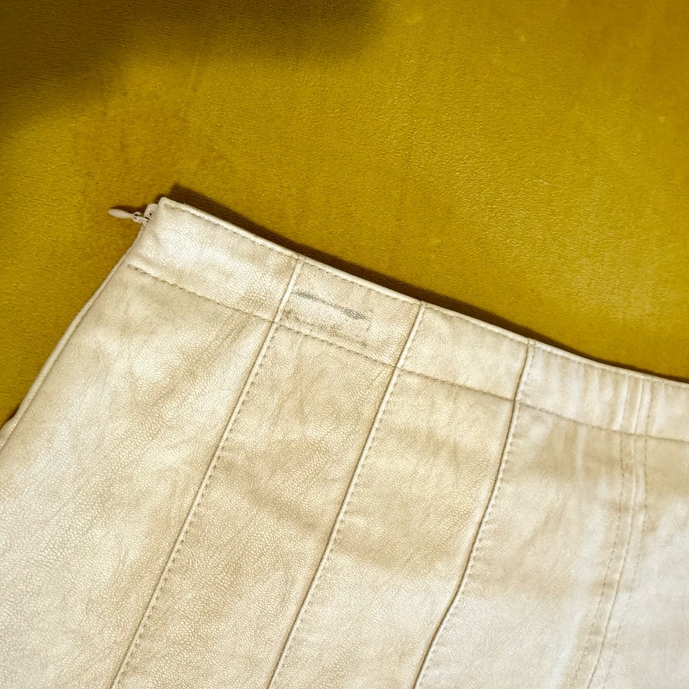 Free People Leather Mini Skirt - Picture 4 of 4